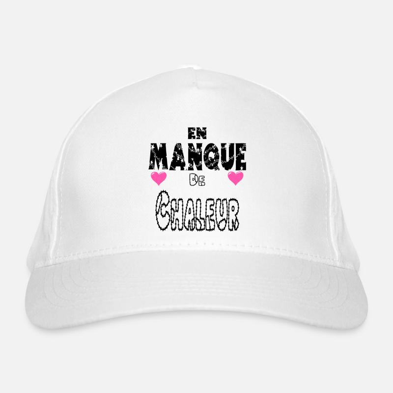 En Manque de Chaleur Casquette classique bio