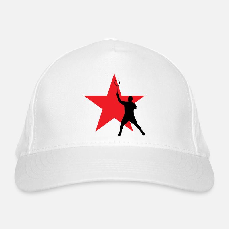 Badminton - Sport - Racket Organic Baseball Cap