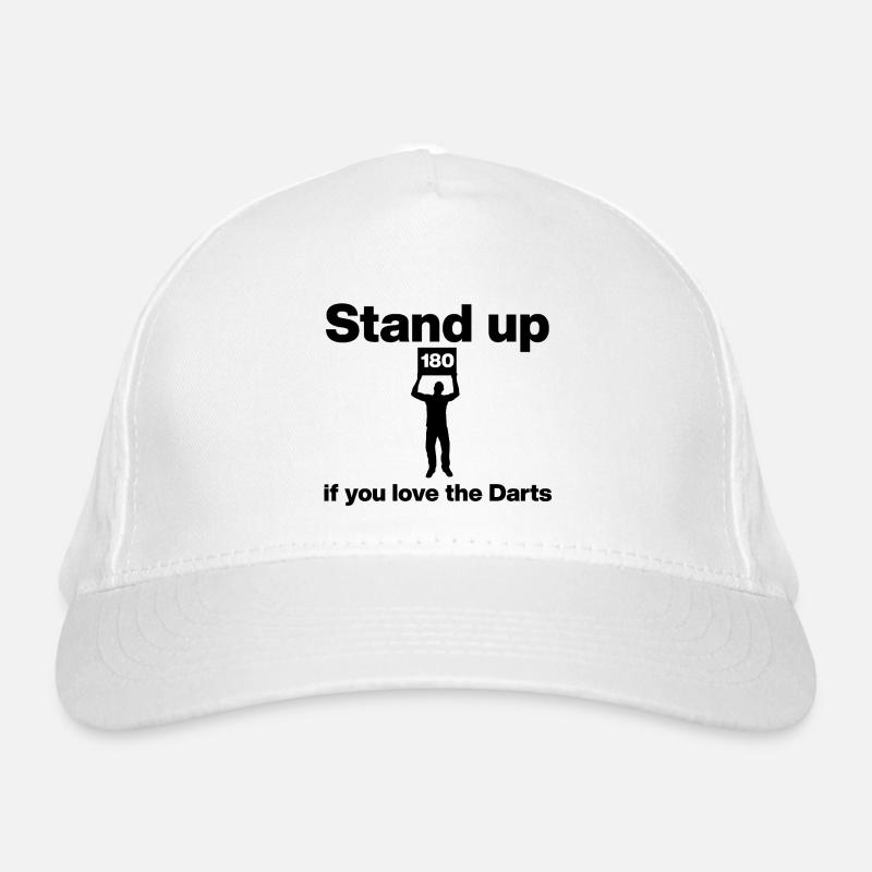 Debout – 180 Éventail de fléchettes, cent quatre-vingts Casquette classique bio