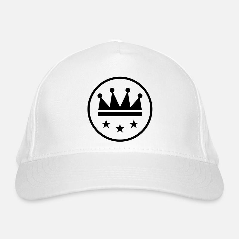 Crown Icon Organic Baseball Cap