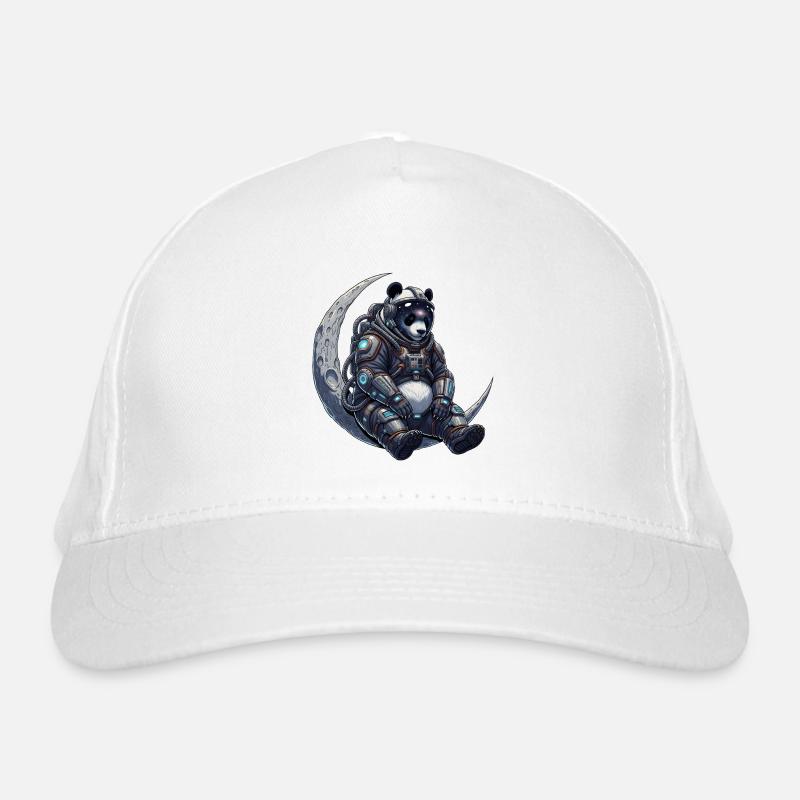Panda Astronaut Organic Baseball Cap