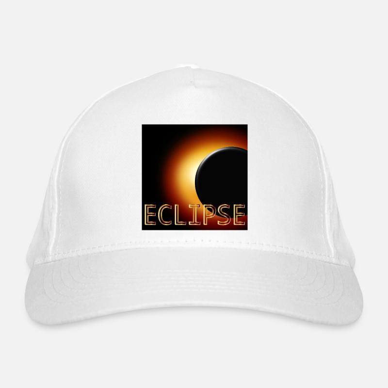 Éclipse solaire totale 2026 Casquette classique bio