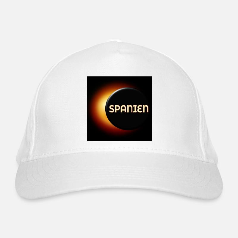 Éclipse solaire totale Espagne 2026 Casquette classique bio