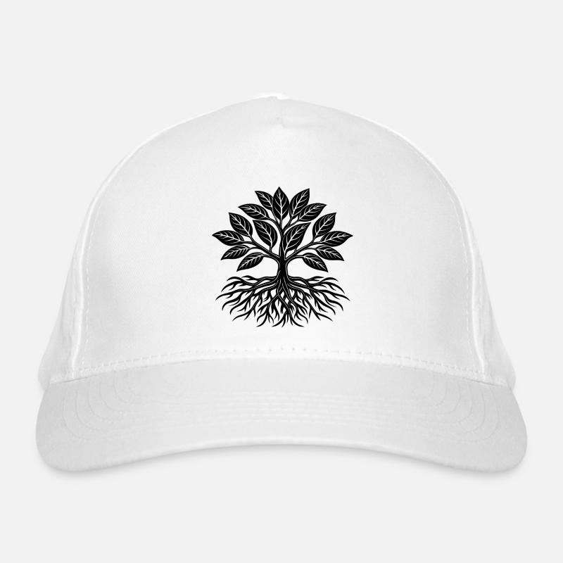 Plant with roots Organic Baseball Cap