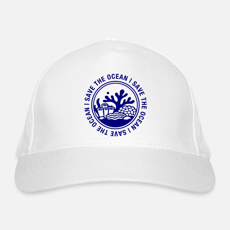 Save the Ocean Organic Baseball Cap
