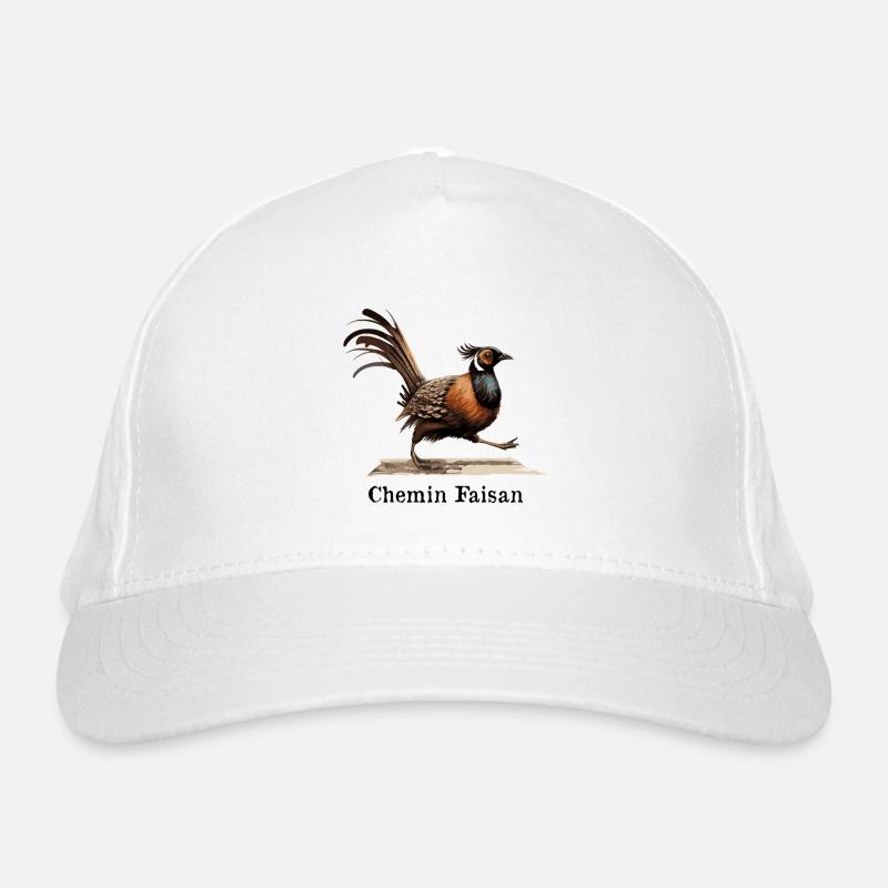 CHEMIN FAISAN !   Casquette classique bio