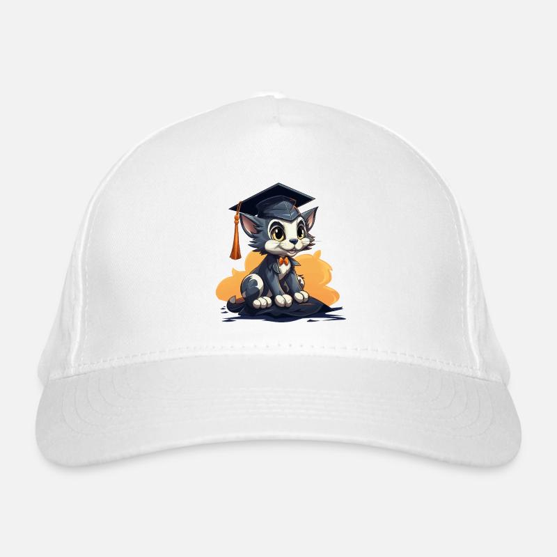 Kitten with cap Organic Baseball Cap