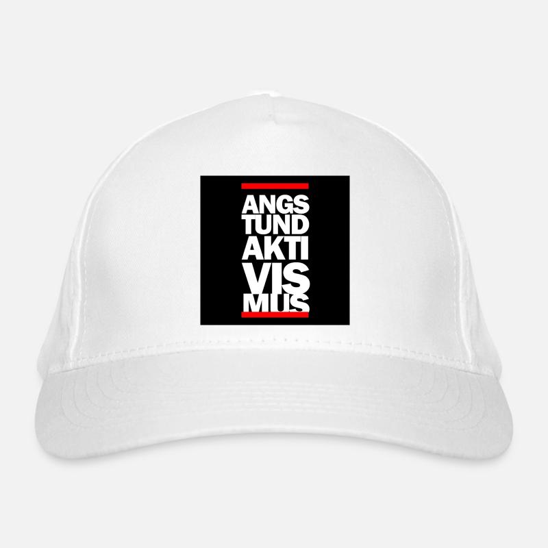 ANGSTUNDAKTIVISMUS  Bio-Baseballkappe