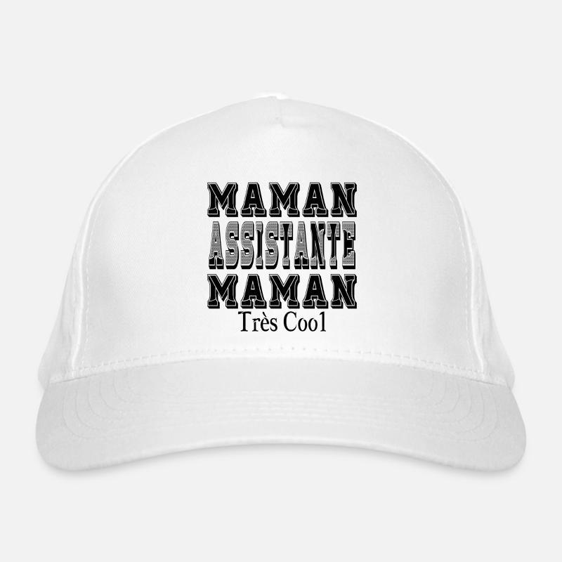 Mom Assistant Mom Very Cool Organic Baseball Cap