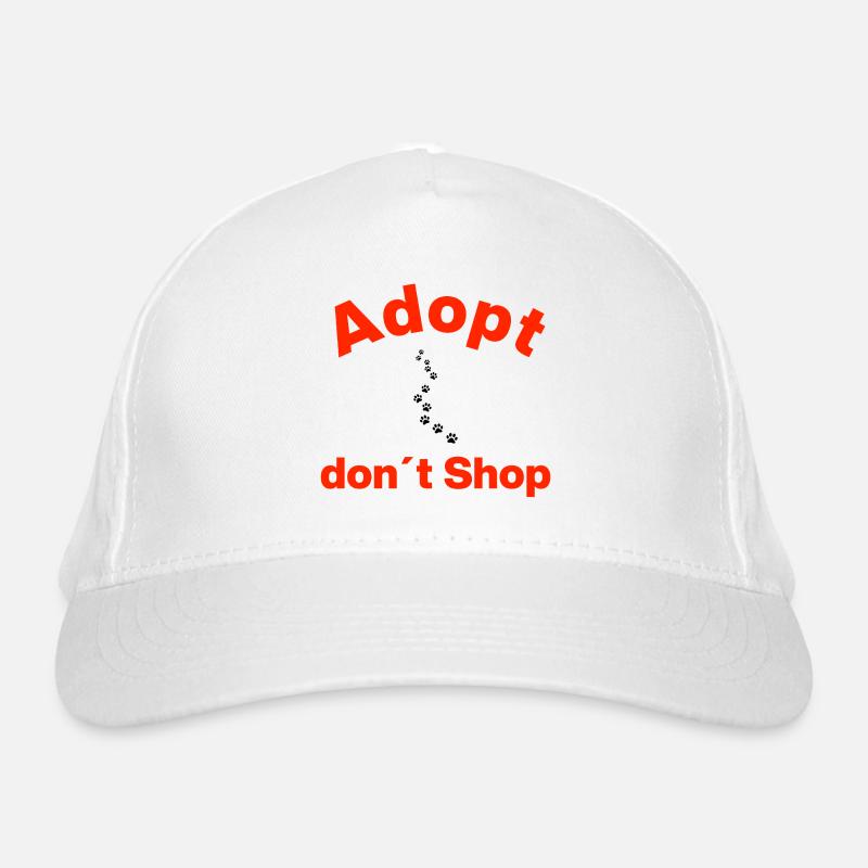 ADOPTE, N’ACHÈTE PAS, À LA MANIÈRE DE LA PATTE ! ÉNONCÉ Casquette classique bio