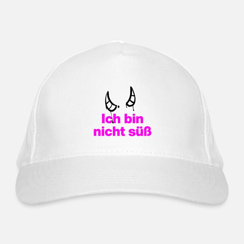 I'M NOT CUTE, PURE DEVIL! Organic Baseball Cap
