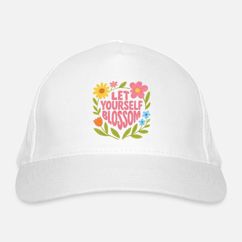 Spring bloom Organic Baseball Cap
