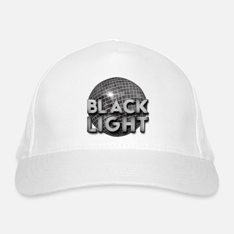 Black Light Retro Disco Organic Baseball Cap