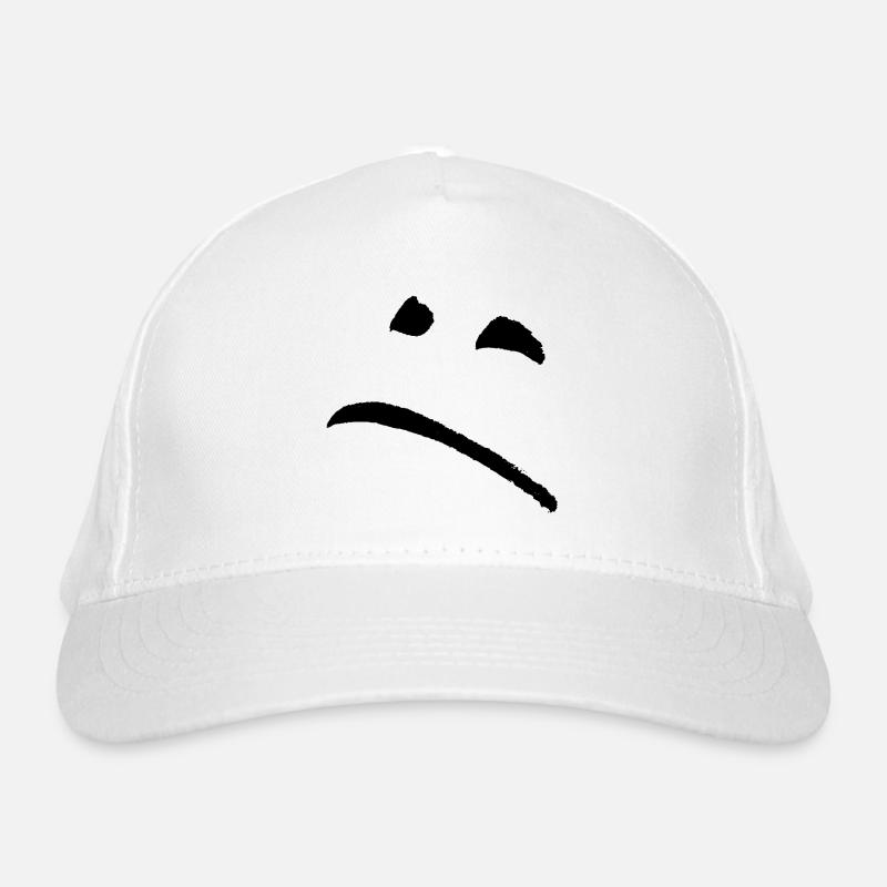 Sad Organic Baseball Cap