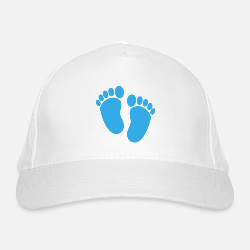 Pieds de bébé Casquette classique bio
