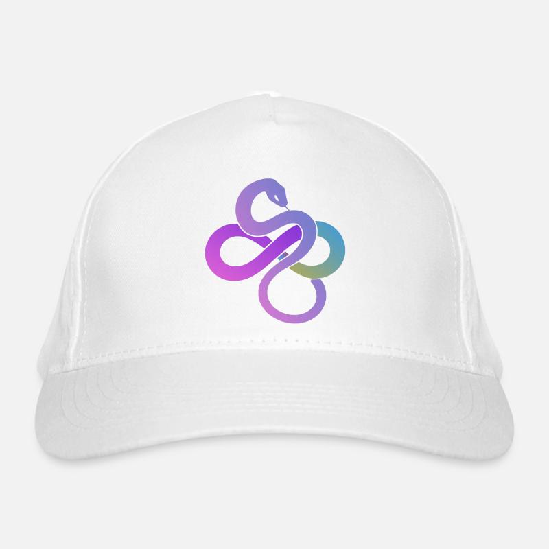 Colorful Infinity Loop Organic Baseball Cap