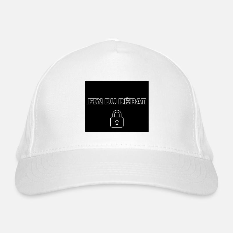 END OF DEBATE Organic Baseball Cap