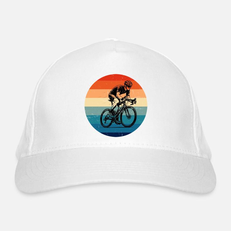 Thème puriste du vélo de route Casquette classique bio