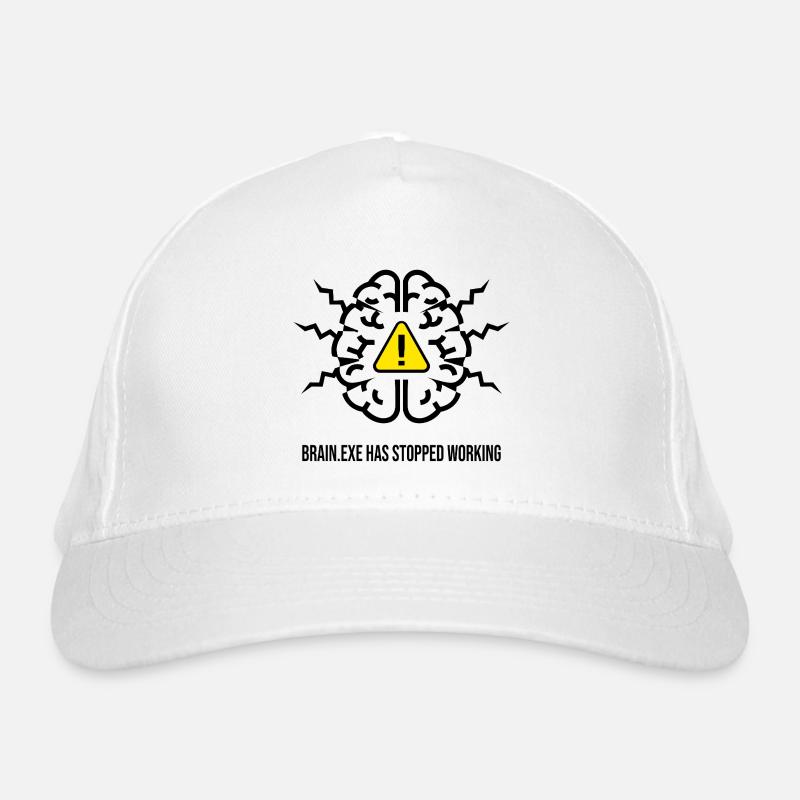 BRAIN.EXE HAS STOPPED WORKING - Panne Cérébrale NO Casquette classique bio