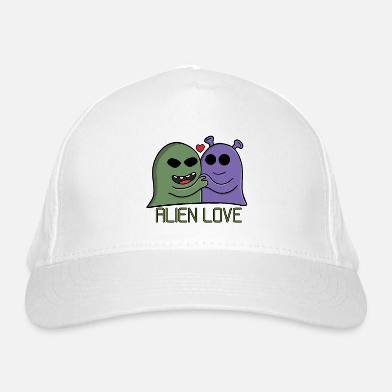 Alien Love Duo Organic Baseball Cap