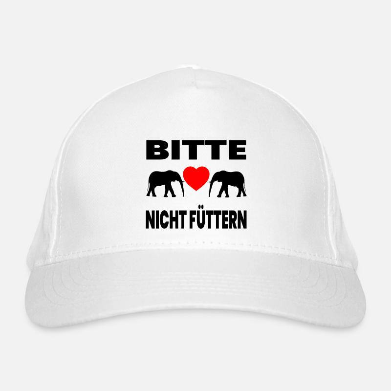 Elefanten Bio-Baseballkappe