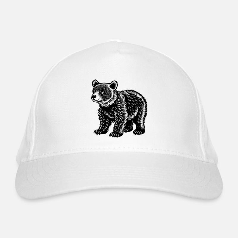 Bear cub Organic Baseball Cap