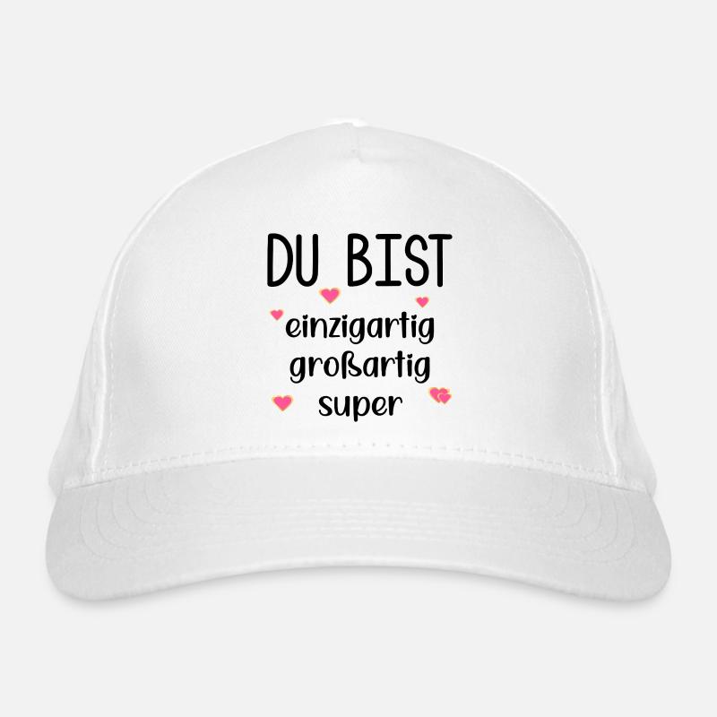 Wertschätzung Partnerschaft Dankbarkeit Bio-Baseballkappe