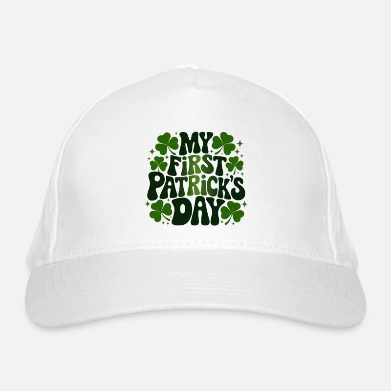 My First St Patricks Day Bio-Baseballkappe