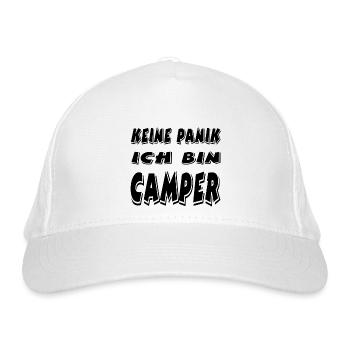 Camper - Bio-Baseballkappe - Weiß - Vorne