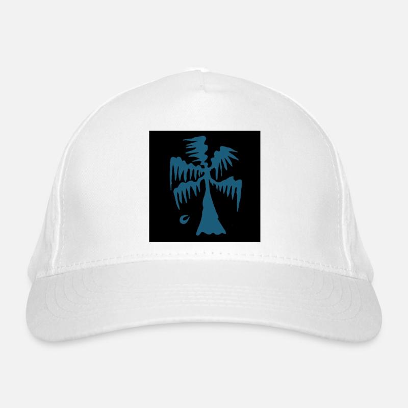PALMIER. OCEAN. PLAGE. ART. MESSAGE. CITATIONS Casquette classique bio