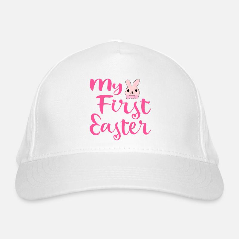 Mein erster Osterhase Bio-Baseballkappe