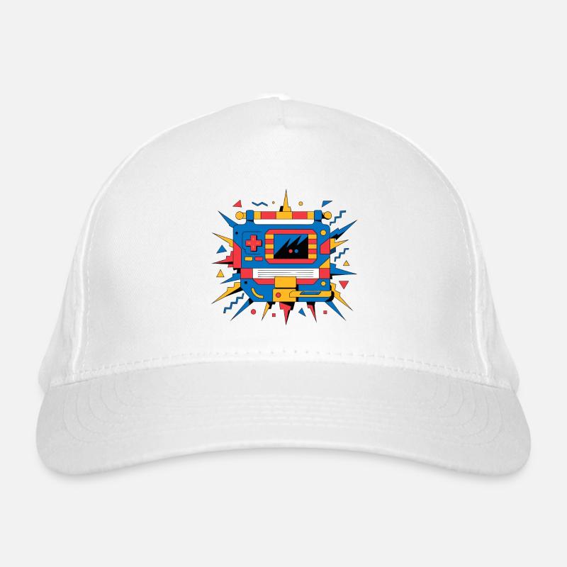 Console rétro néon Casquette classique bio