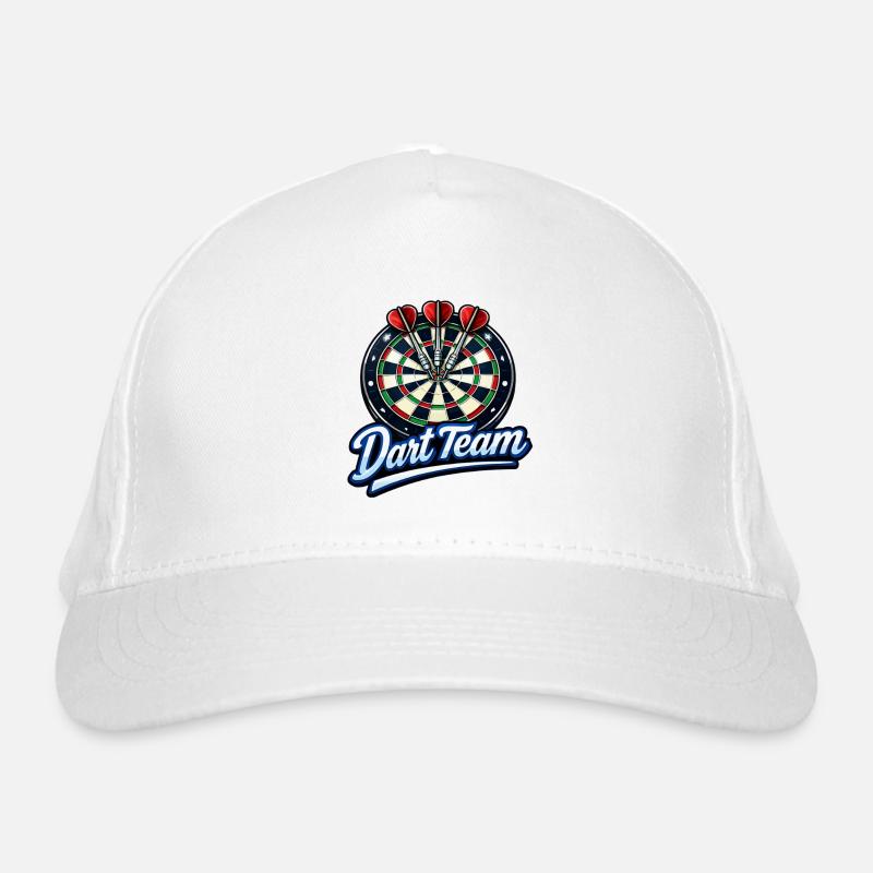 Puissance de la cible de fléchettes Team Casquette classique bio