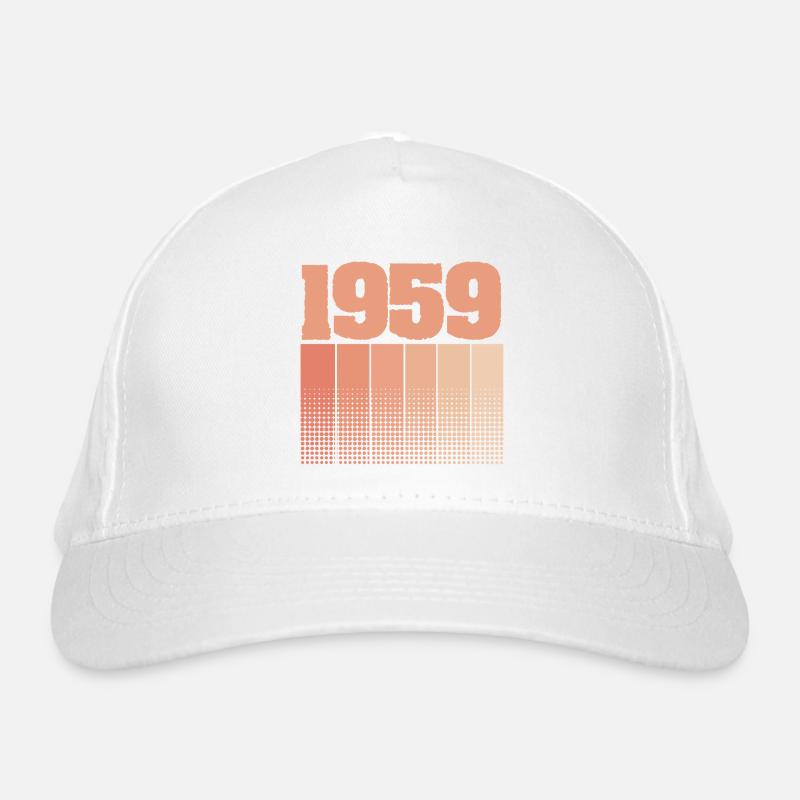 Né en 1959 Casquette classique bio