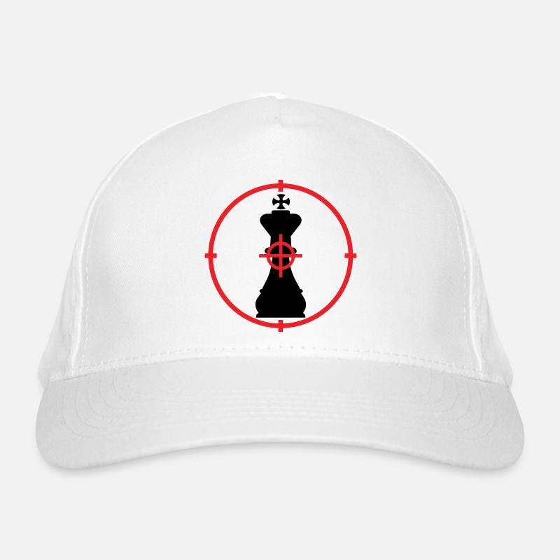 Cible King Checkmate Tactique Casquette classique bio