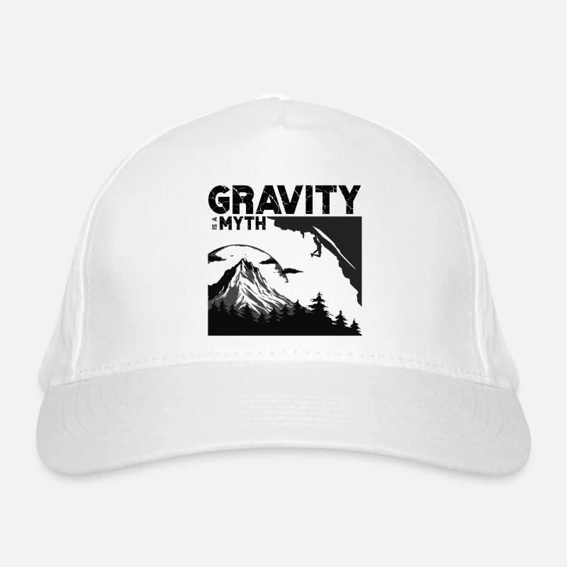 Gravity is a myth Organic Baseball Cap