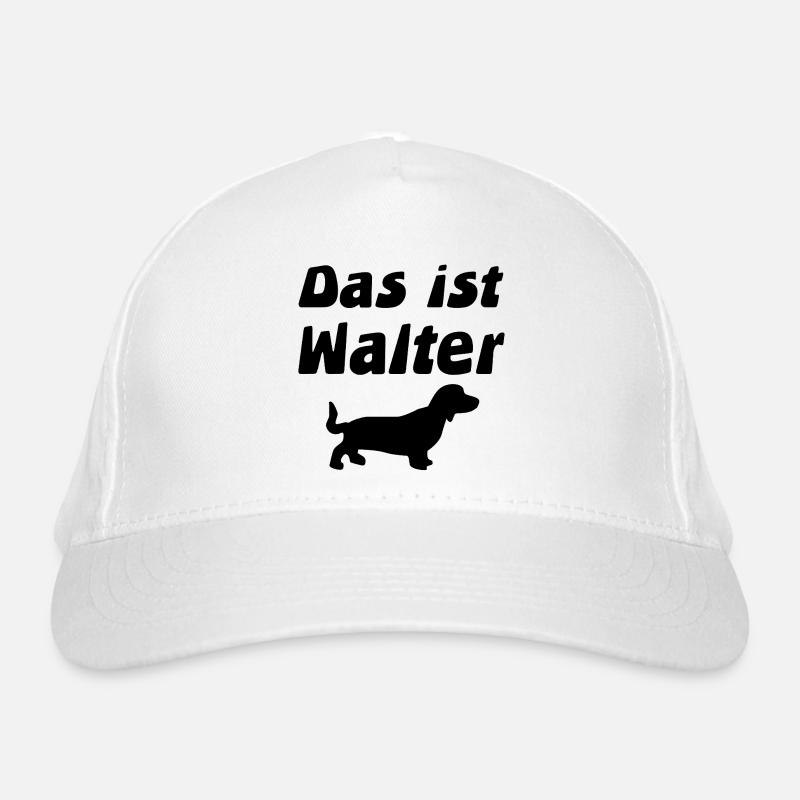 Dackel Bio-Baseballkappe