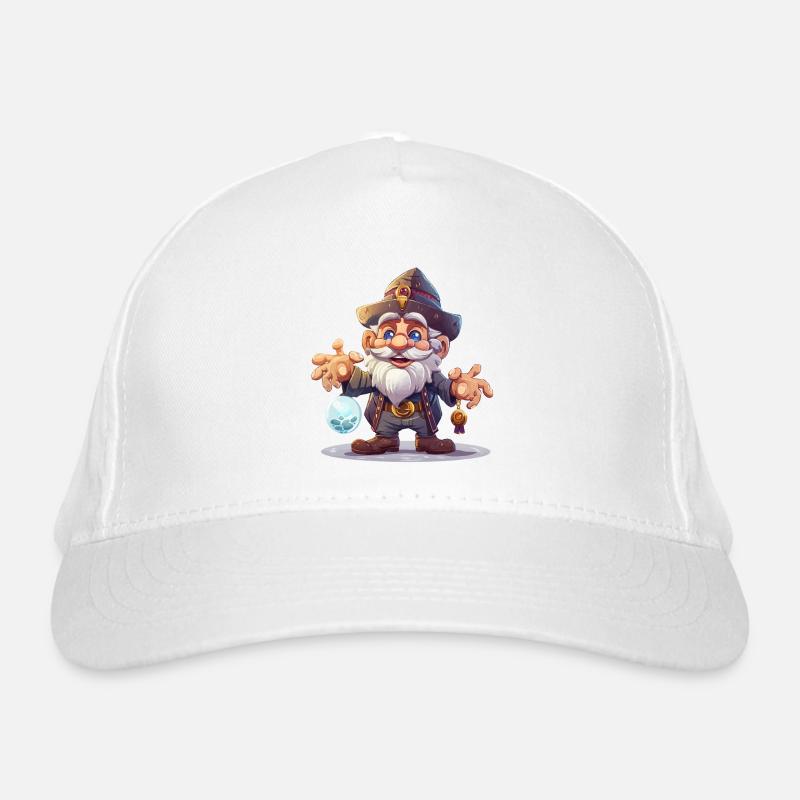 Magicien de la sphère lumineuse de la forêt enchantée imp Casquette classique bio