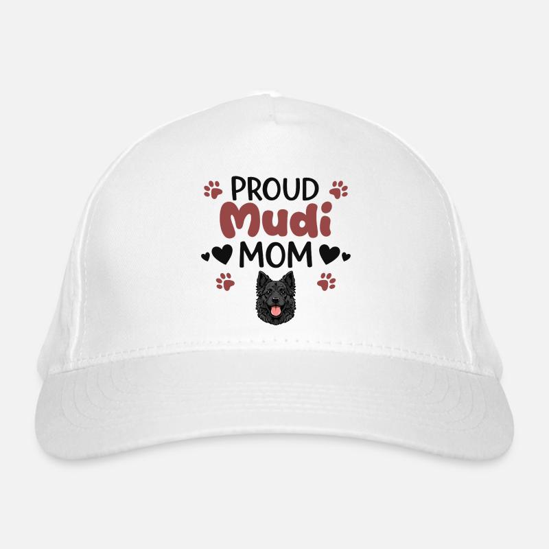 Stolze Mudi Mutter, Mudi Bio-Baseballkappe