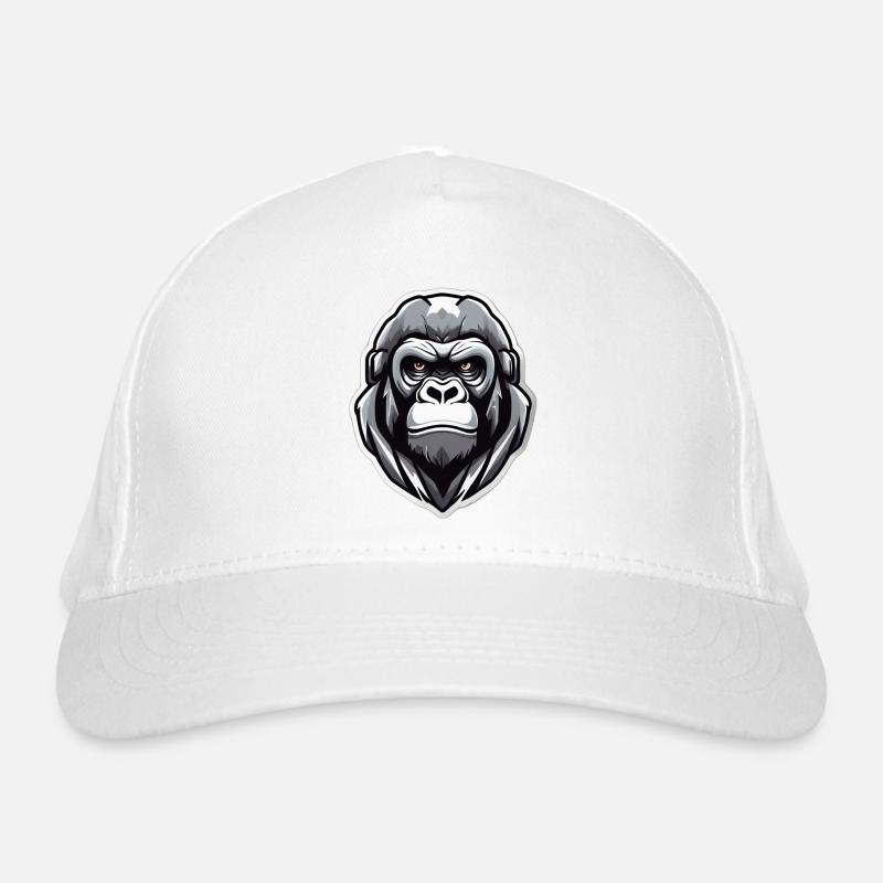 Gorilla-Krieger-Grafik Bio-Baseballkappe