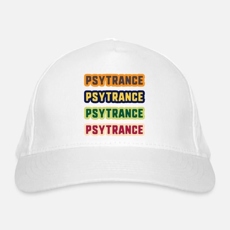 Pile de couleurs Psytrance Casquette classique bio