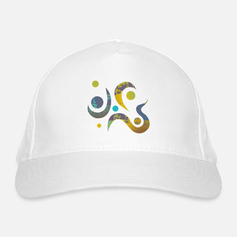Yoga design_17 Organic Baseball Cap