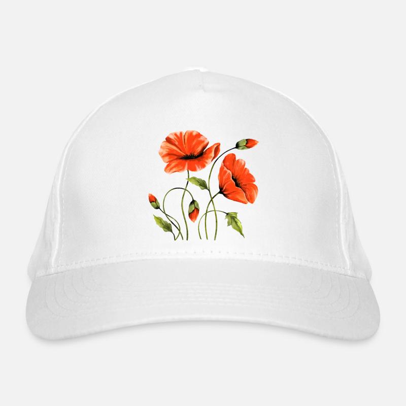 Fleur Casquette classique bio