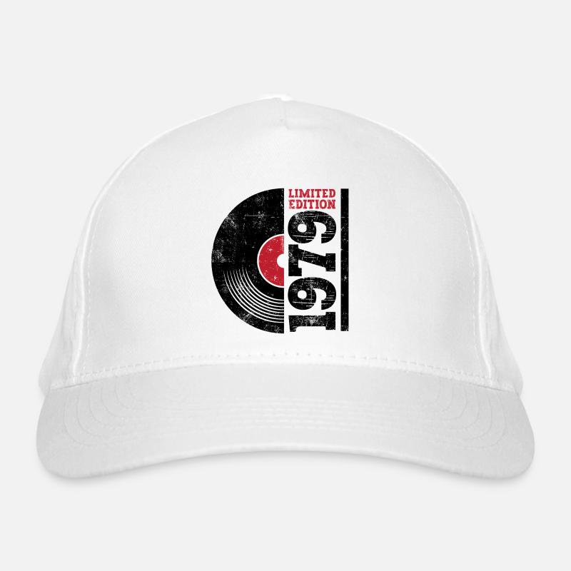 1979 Vintage - Bio-Baseballkappe - Weiß