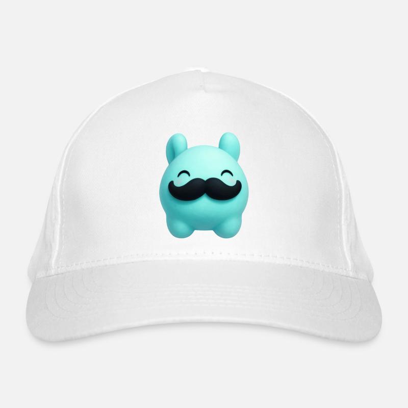 Mr. Minimalist ham cute character Organic Baseball Cap