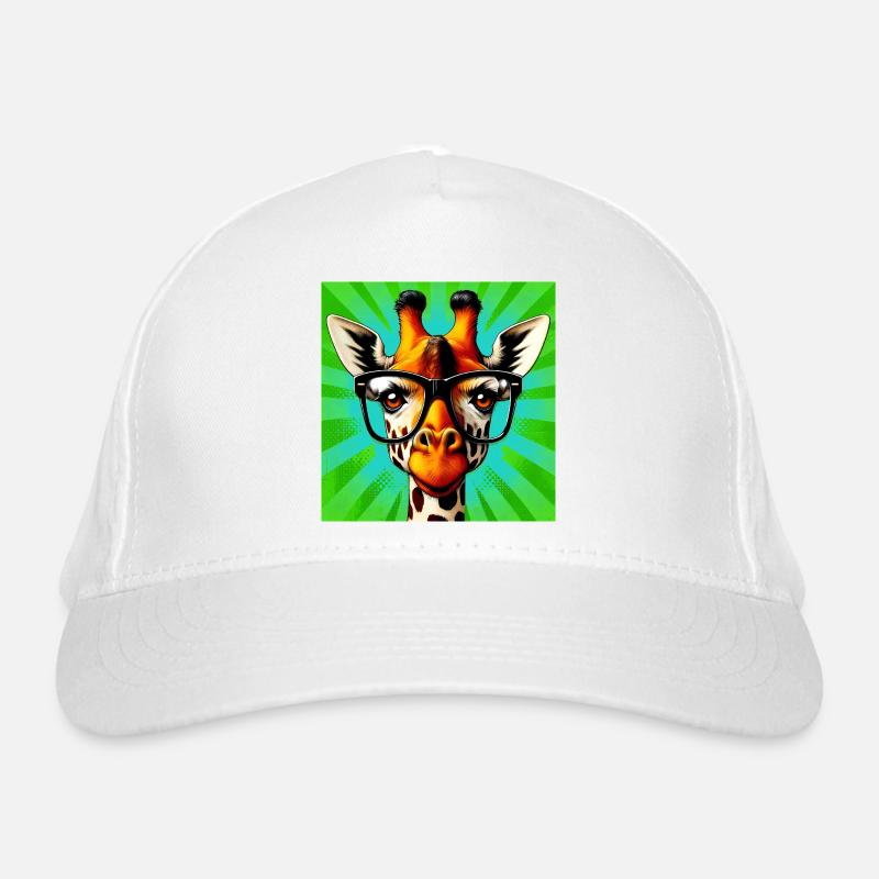 giraffe Organic Baseball Cap