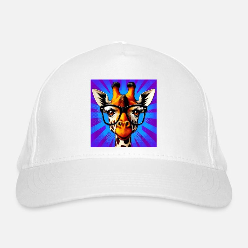 giraffe Organic Baseball Cap