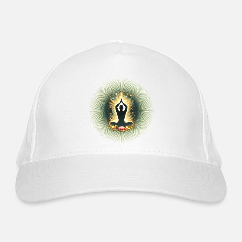 Conception de Mandala Énergétique de la Conscience de la Méditation Casquette classique bio