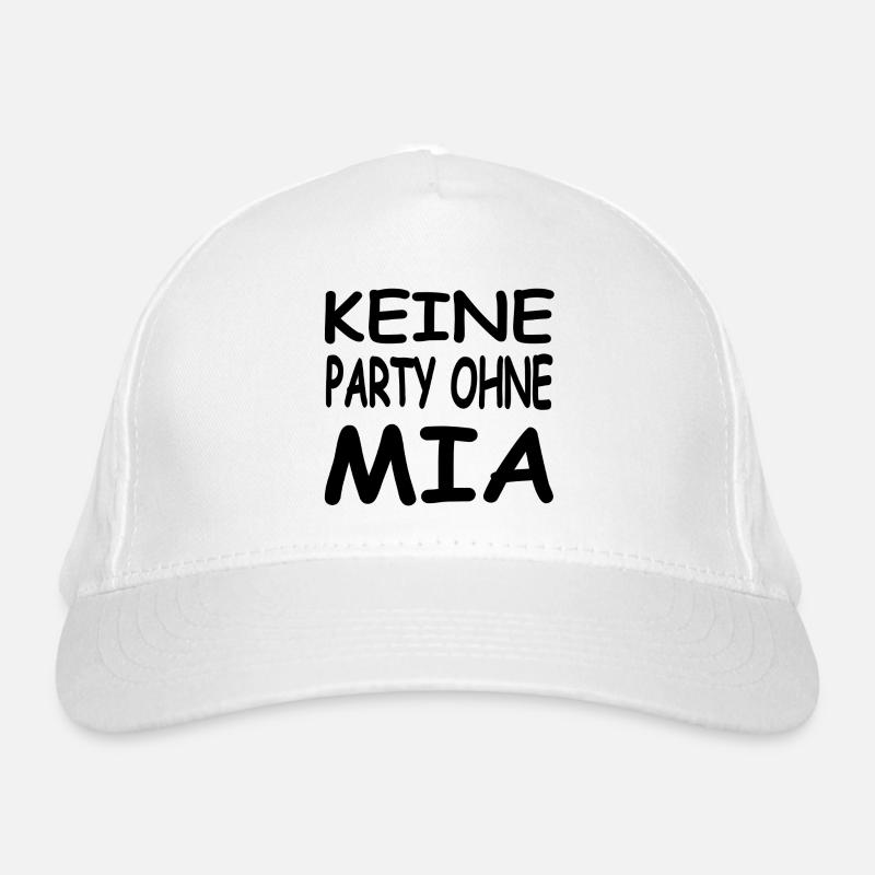 Mia Bio-Baseballkappe