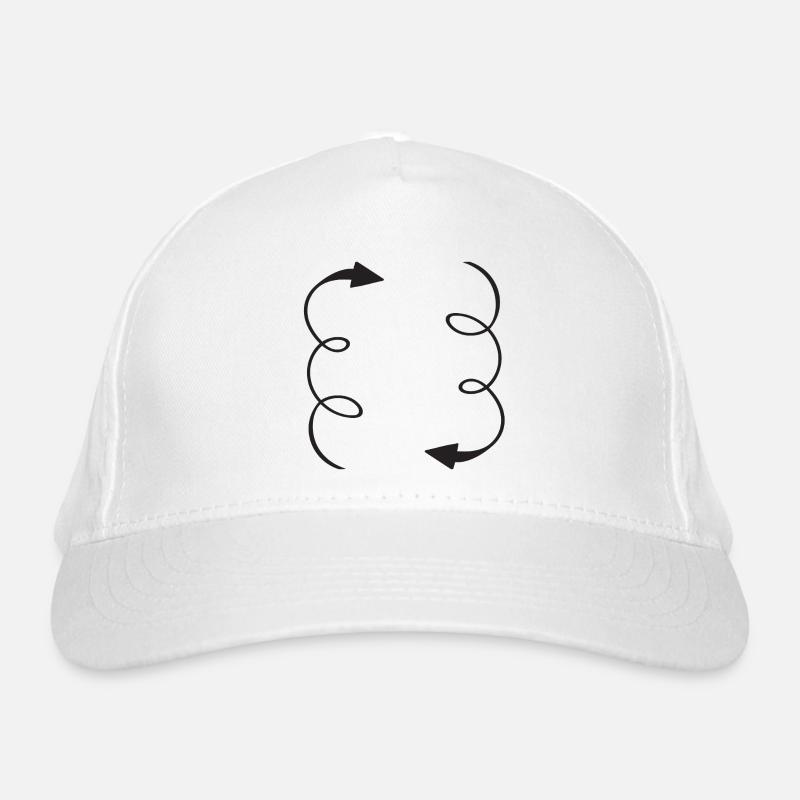 Flèches de circulation - Casquette classique bio - blanc